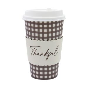 16oz.Thankful To-Go Hot Coffee Cups, 10ct. by Celebrate It™
