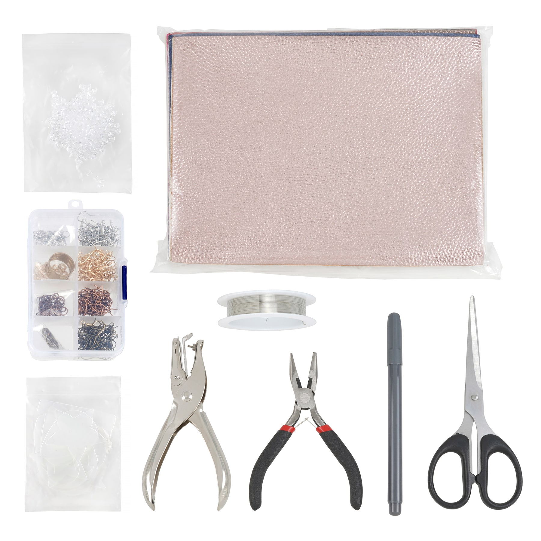 Faux Leather Earring Making Kit by Bead Landing™ - Image 3