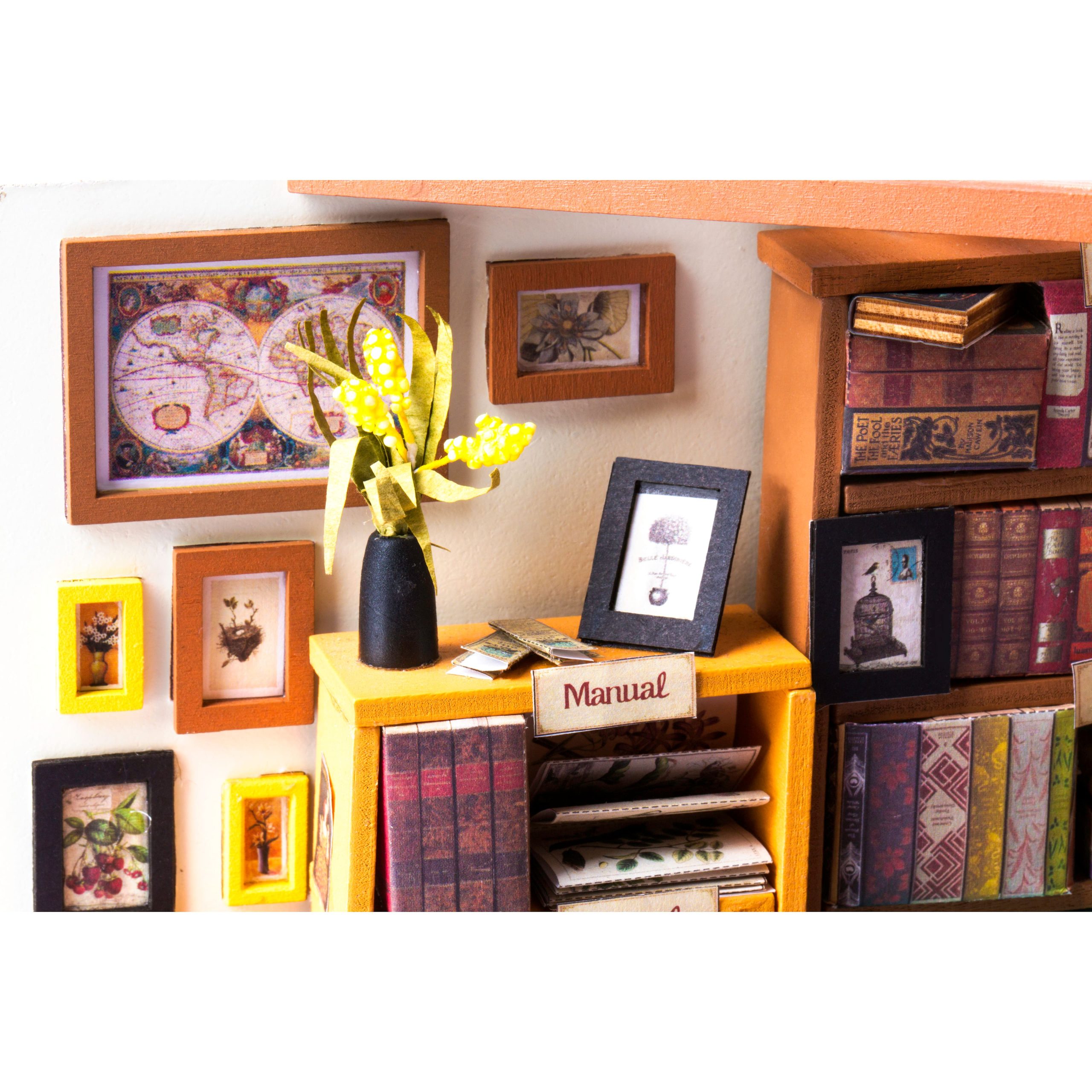 Rolife® Sam's Study DIY Miniature House Kit - Image 2