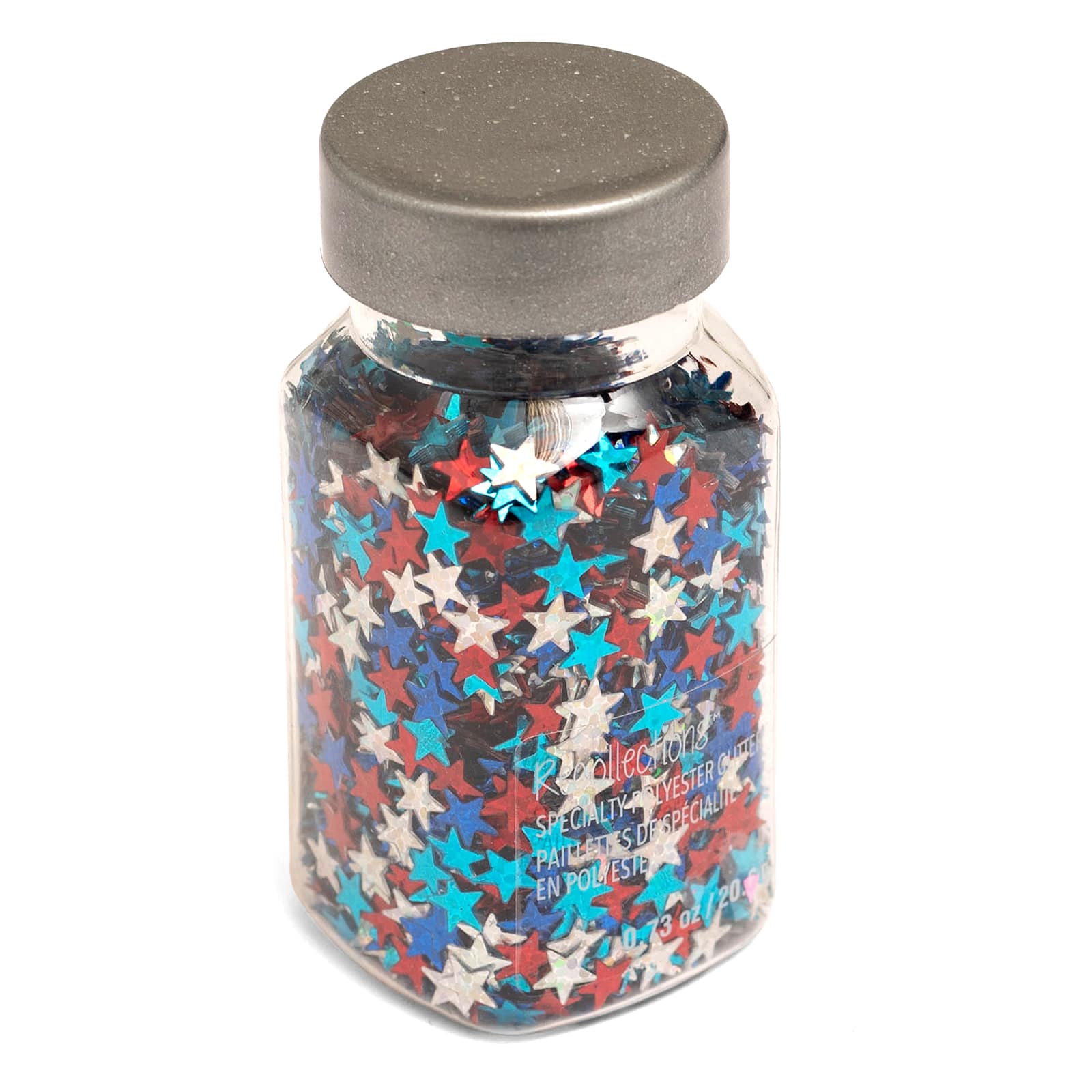 Star Spangle Specialty Polyester Glitter by Recollections™, 0.73oz. - Image 4