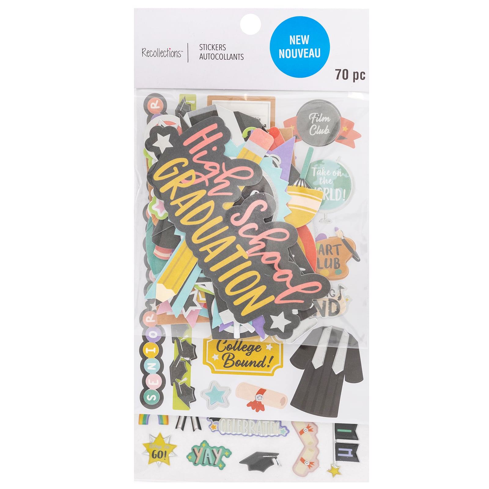 High School Graduation Sticker Flip Pack by Recollections™ - Image 3