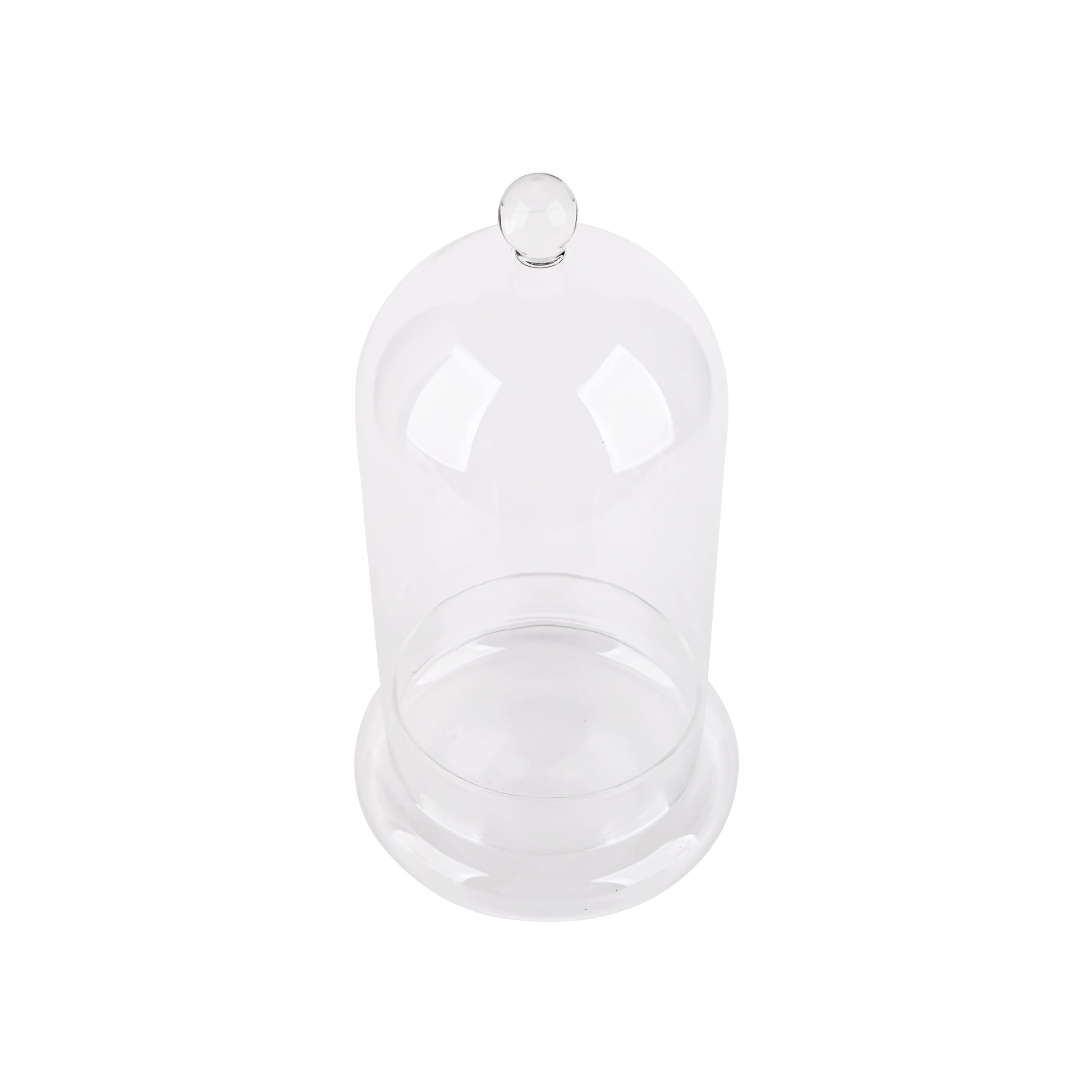 Large Glass Cloche with Base by Ashland® - Image 2