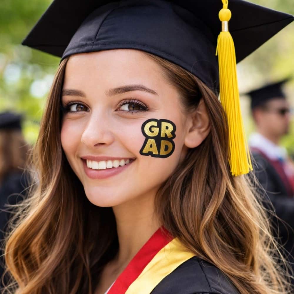 Graduation Temporary Tattoos, 23ct. - Image 3