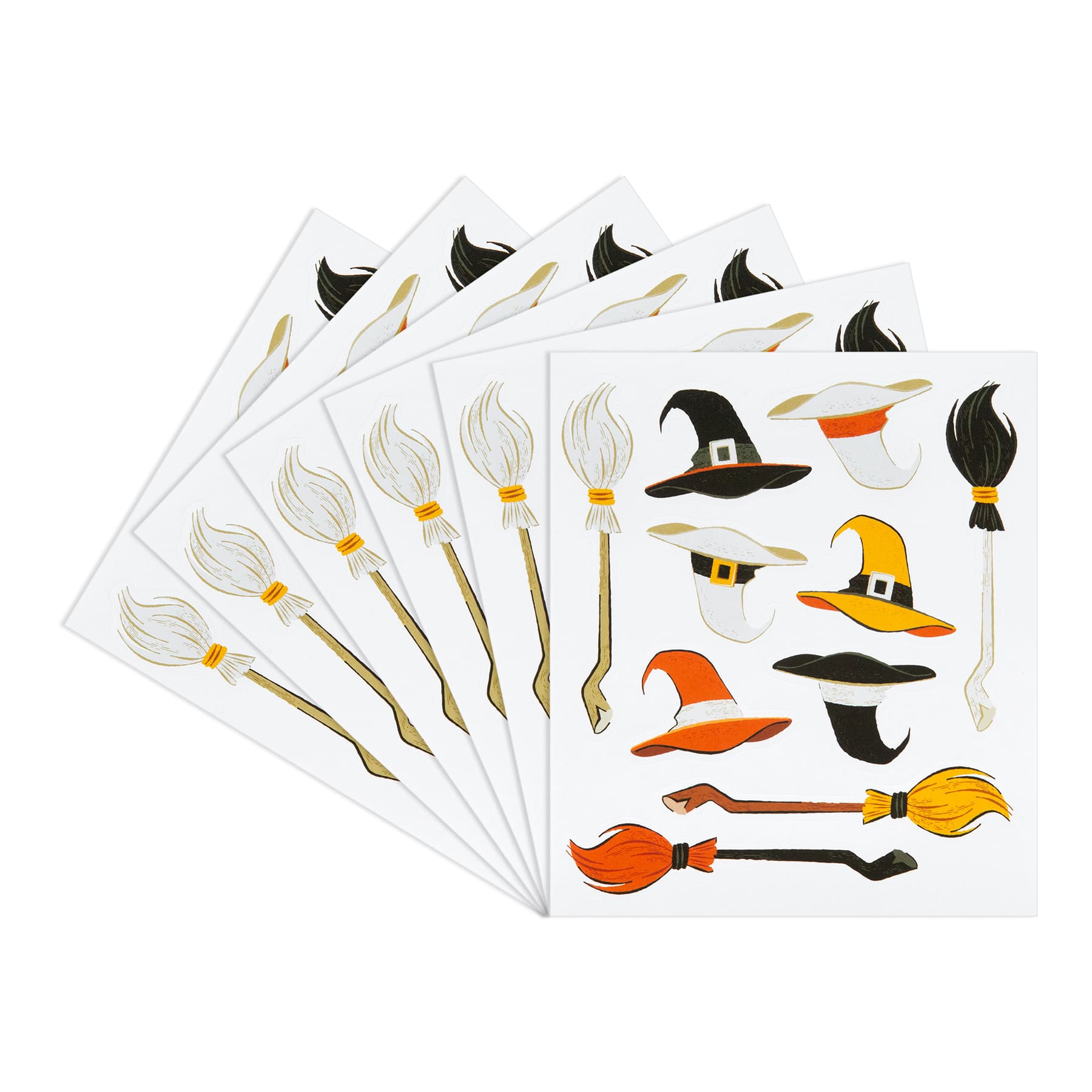 Witch Hat & Broomstick Stickers by Recollections™