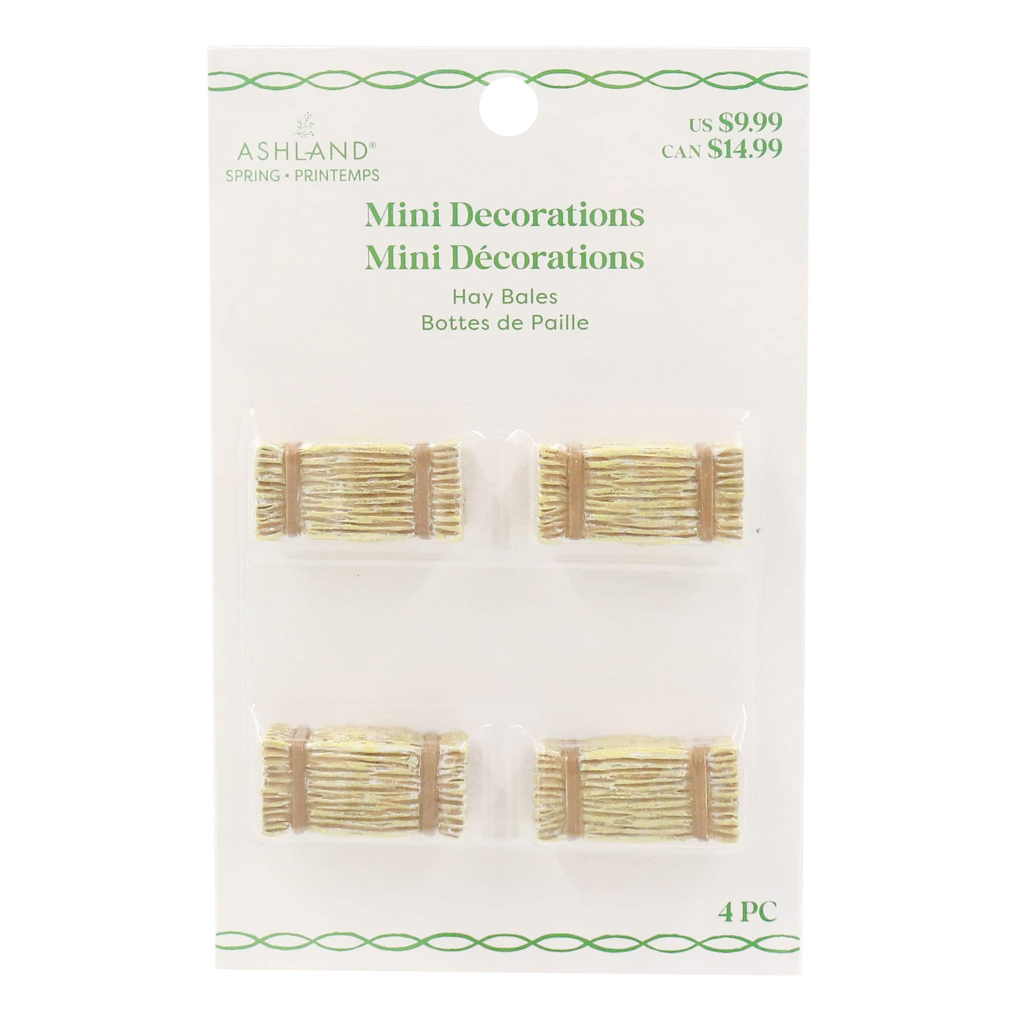 Mini Hay Bale Decorations, 4ct. by Ashland® - Image 4
