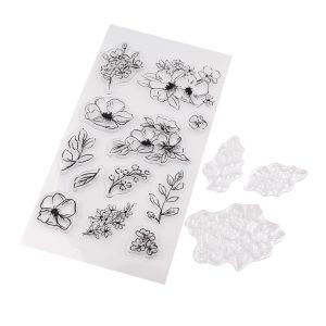 Poppy Flower Clear Stamp Set by Recollections™