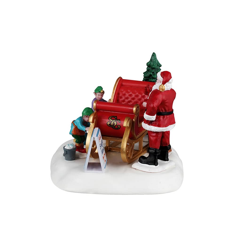 Lemax® Santa's Wonderland™ Santa's Sleigh Wash - Image 3