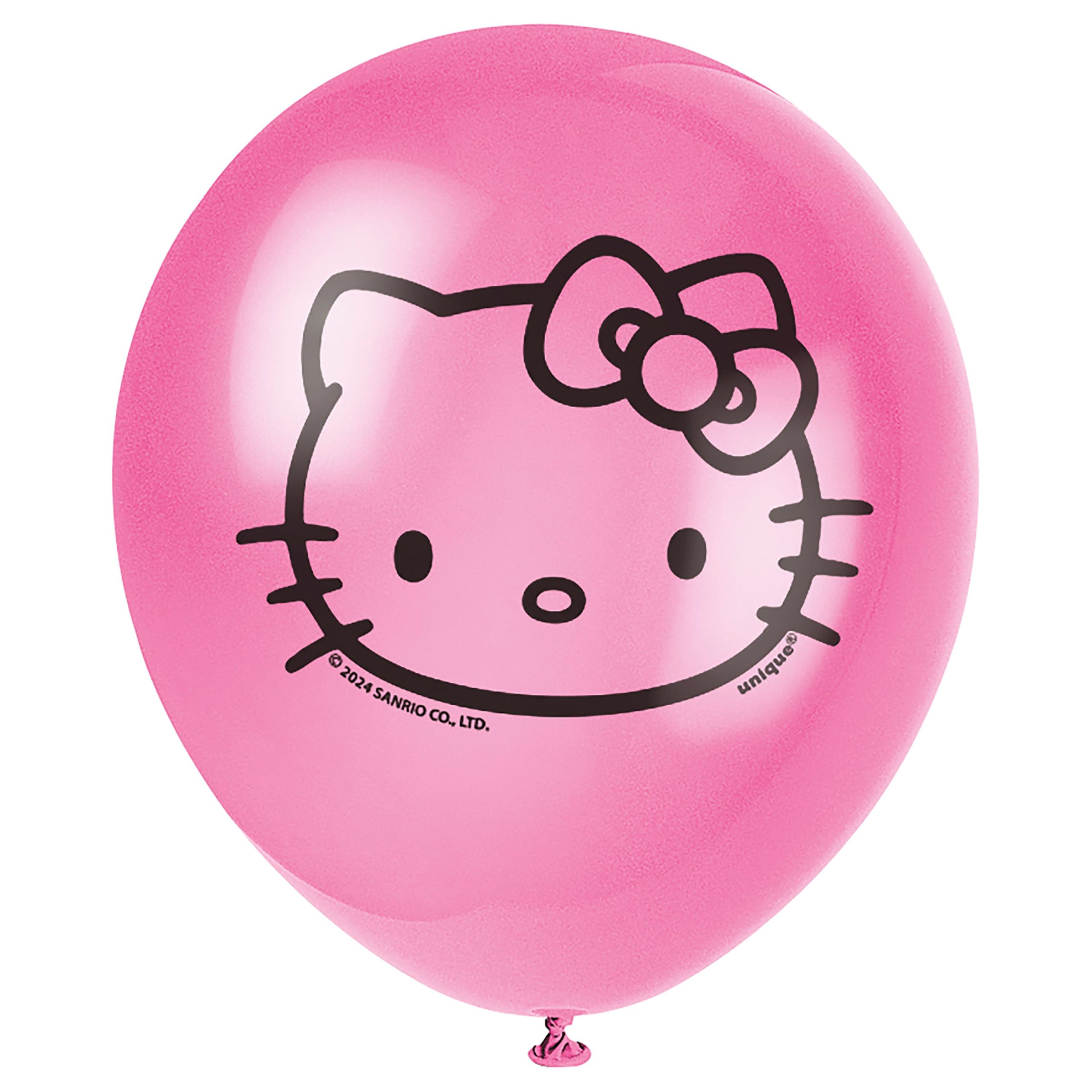 12" Hello Kitty® Latex Balloons, 8ct. - Image 3