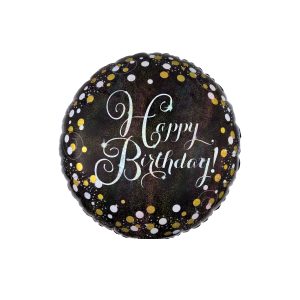 18" Sparkling Holographic Birthday Balloon