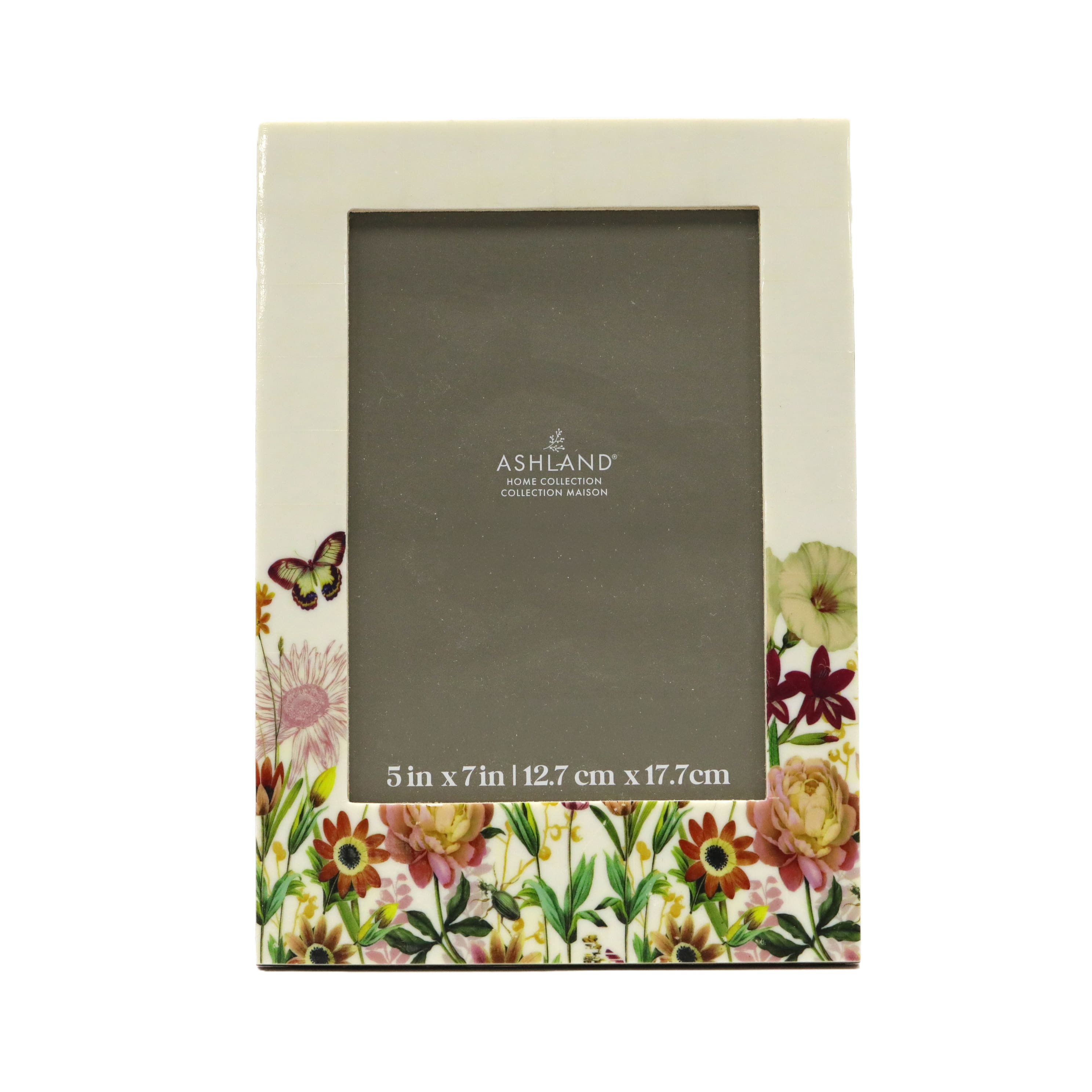 Home Floral Faux Stone Tabletop Frame by Ashland®