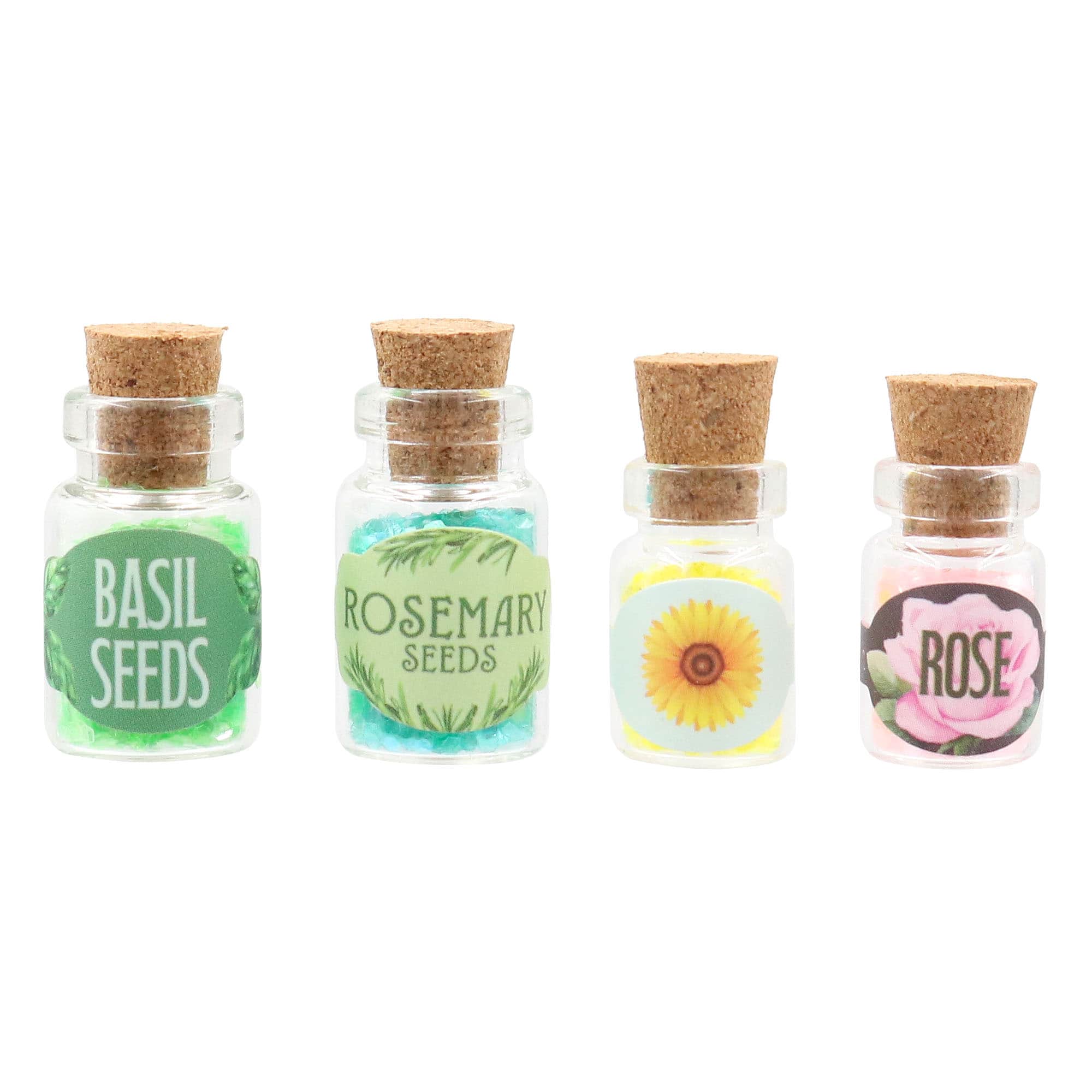 Mini Seed Bottle Decoration Set by Ashland®