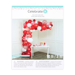 10ft. Red Garland Balloon Kit by Celebrate It™