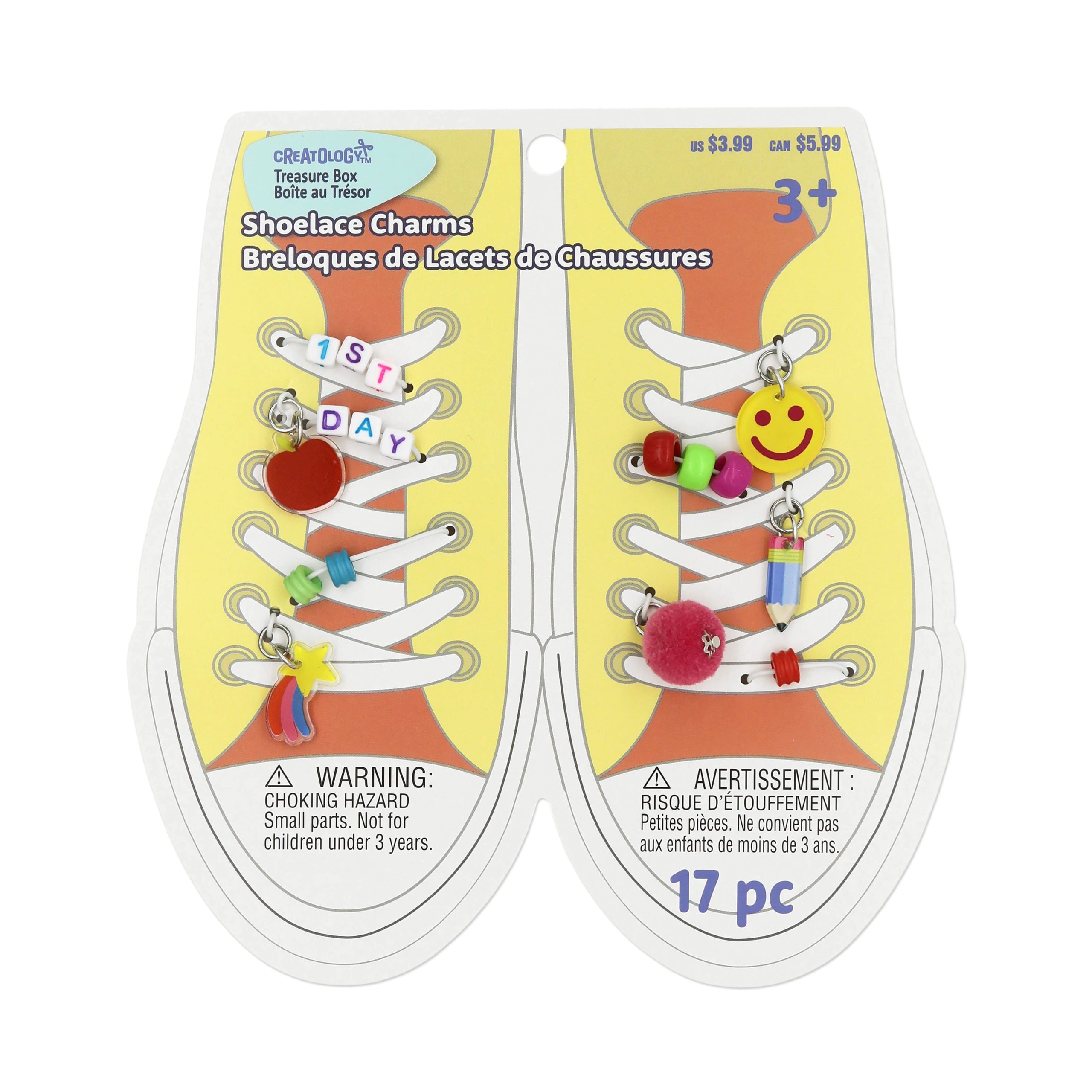 Treasure Box Retro Shoelace Charms by Creatology™ - Image 2