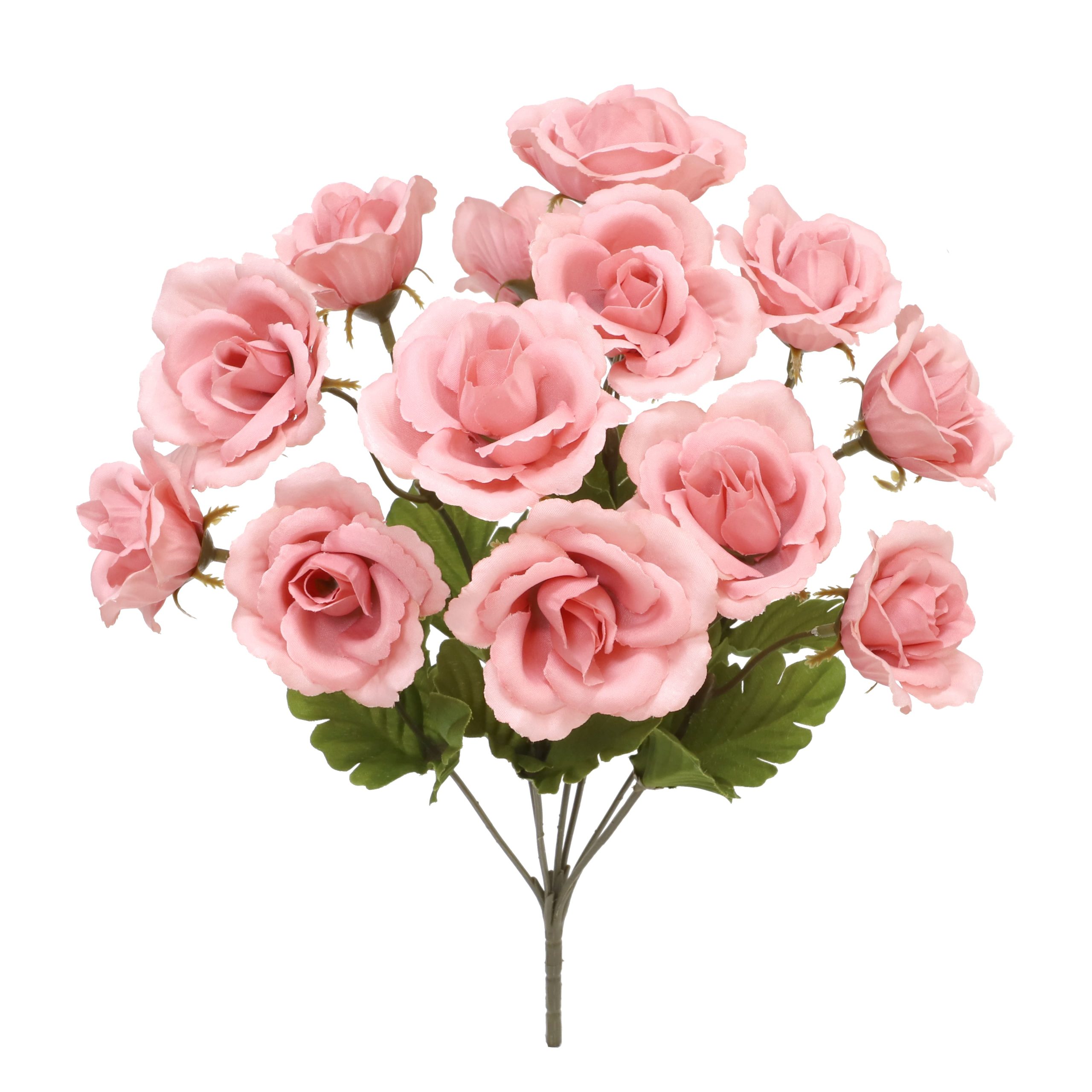 13" Pink Rose Bush by Ashland® - Image 2