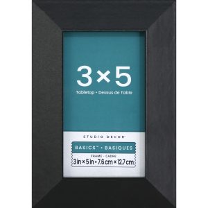 Basics™ Studio Black Tabletop Frame by Studio Décor®