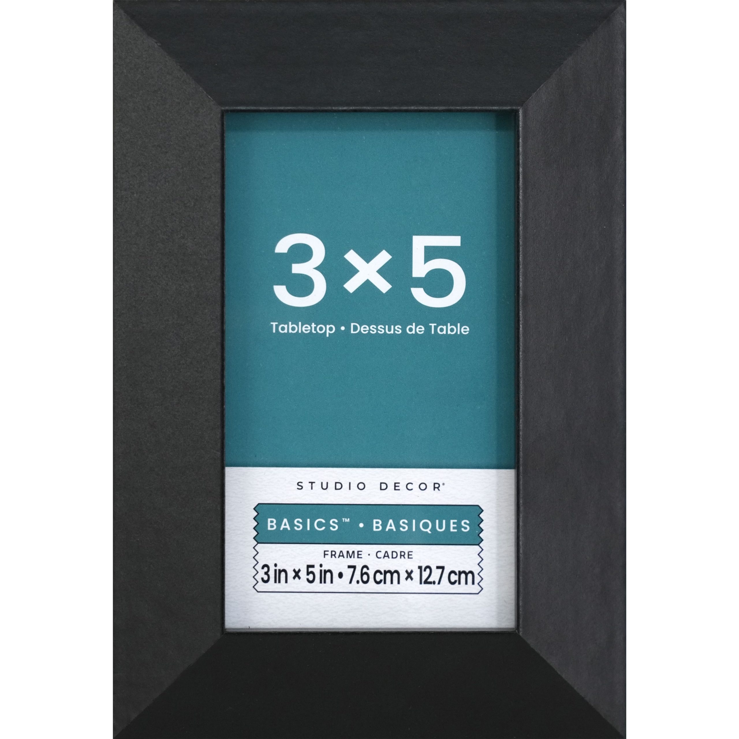 Basics™ Studio Black Tabletop Frame by Studio Décor®