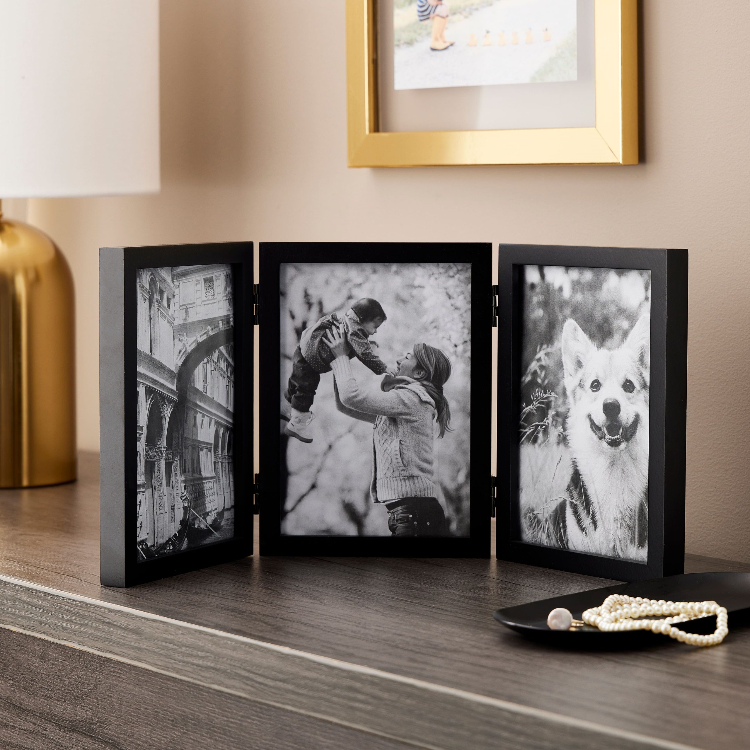 Simply Essentials™ 3 Opening Hinged Frame by Studio Décor® - Image 2