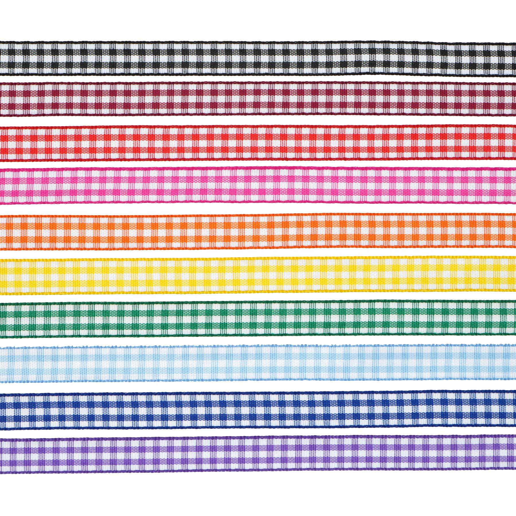 3/8" x 2yd. Gingham Value Pack Ribbon by Celebrate It® - Image 3