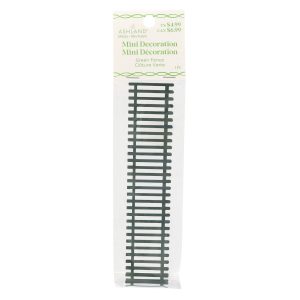 Mini Green Metal Fence by Ashland®