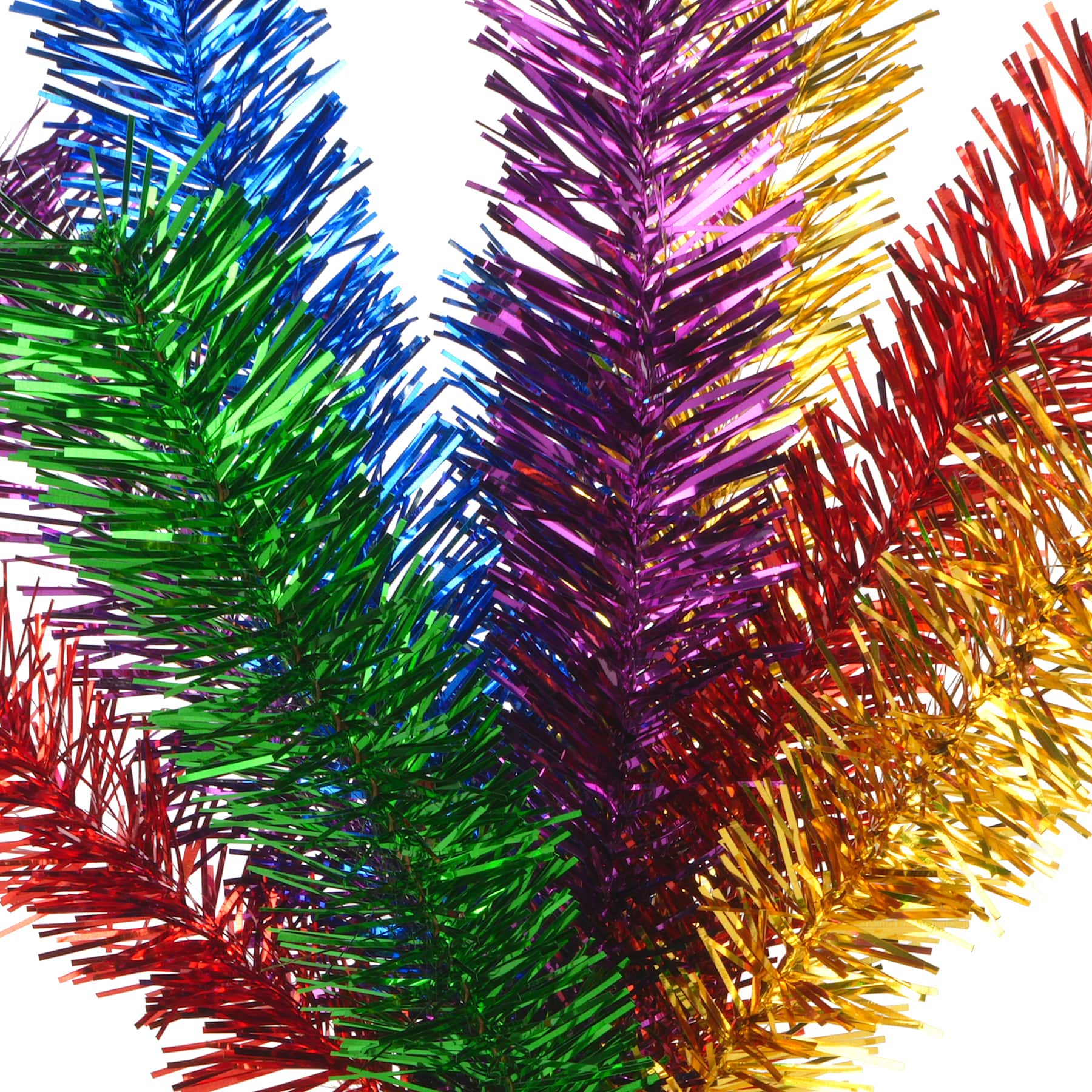 18" Tinsel Bush by Celebrate It™ - Image 2