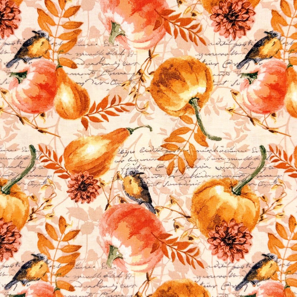 Northcott Fall Birds Cotton Quilting Fabric