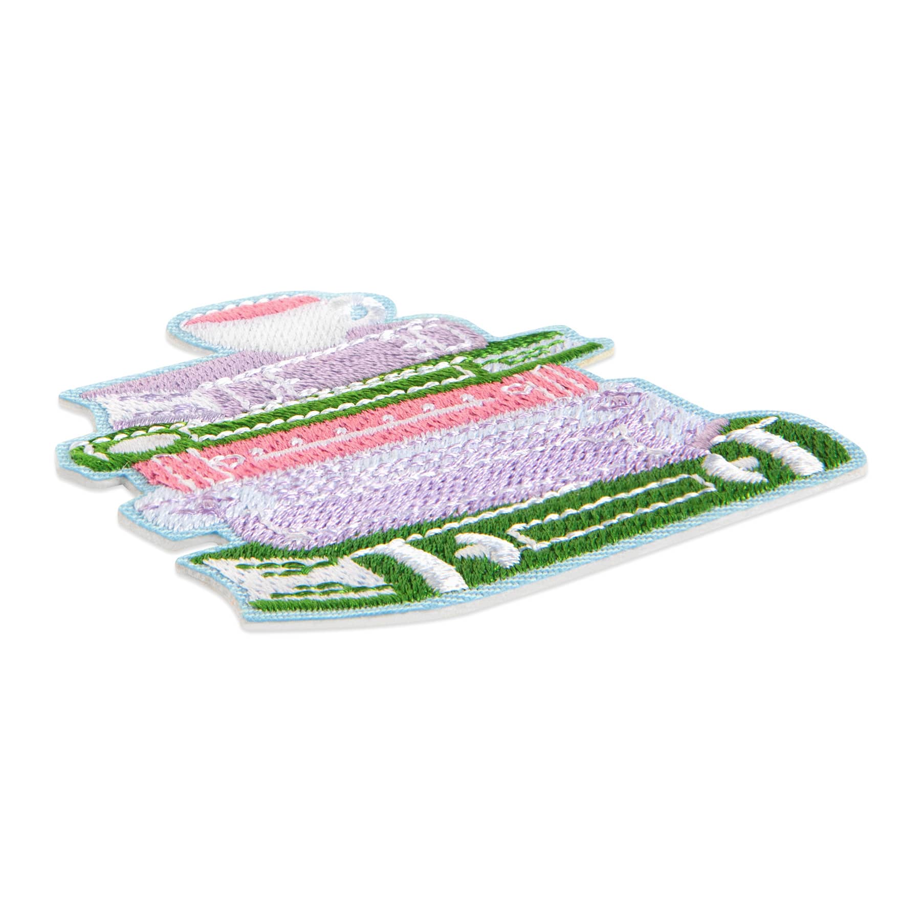 Books Embroidered Iron-On & Adhesive Patch by Make Market® - Image 2
