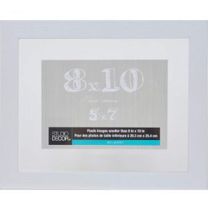 White Belmont Float Frame by Studio Décor®