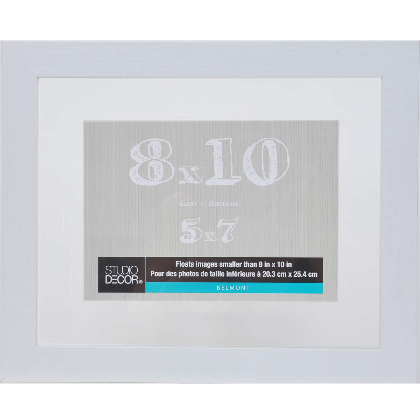 White Belmont Float Frame by Studio Décor®