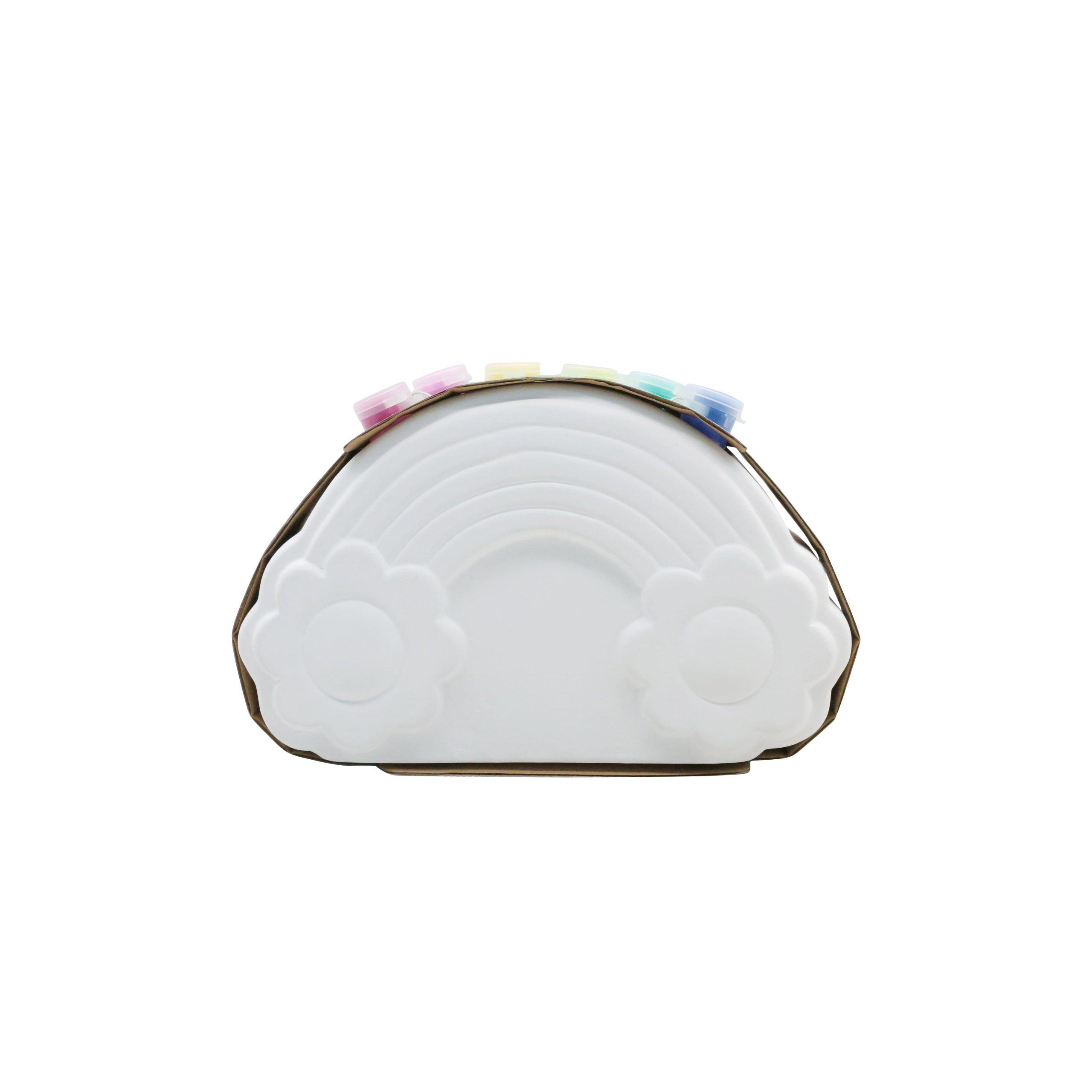 Rainbow Flower Ceramic Planter Kit by Creatology™ - Image 2