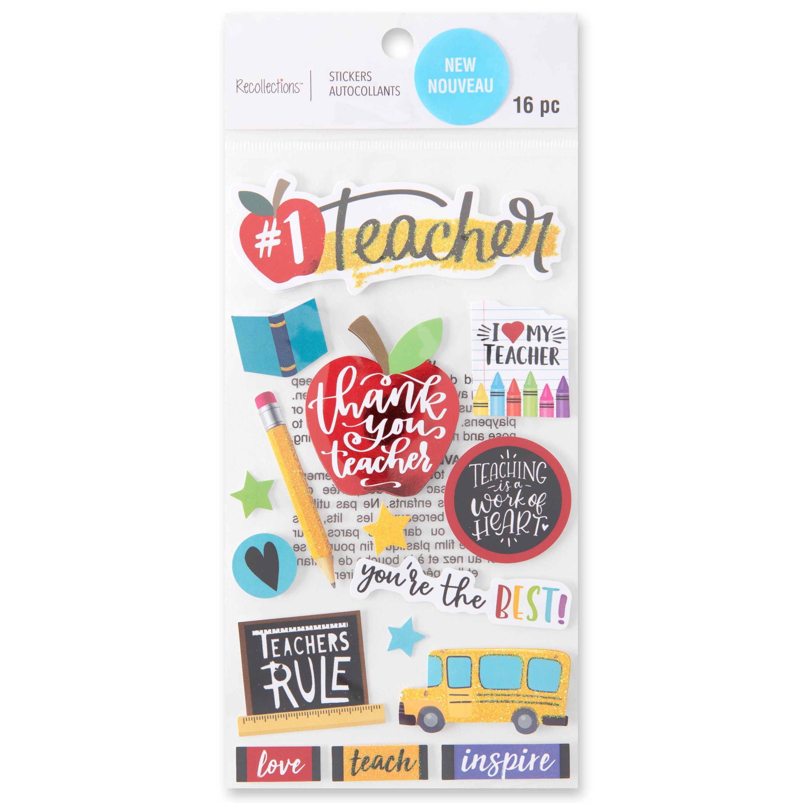 Teacher Stickers by Recollections™ - Image 3
