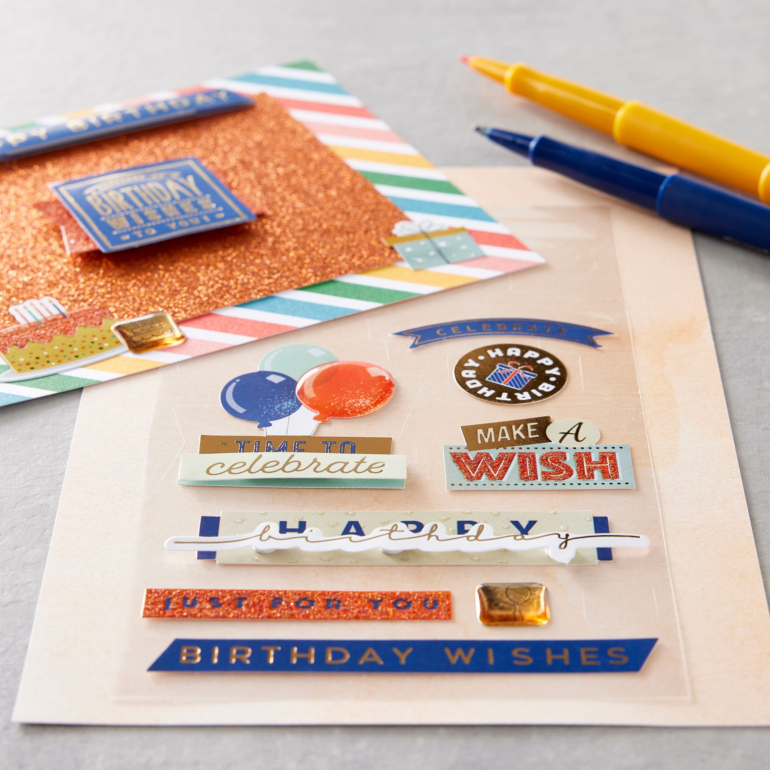 Time to Celebrate Birthday Dimensional Stickers by Recollections™ - Image 2