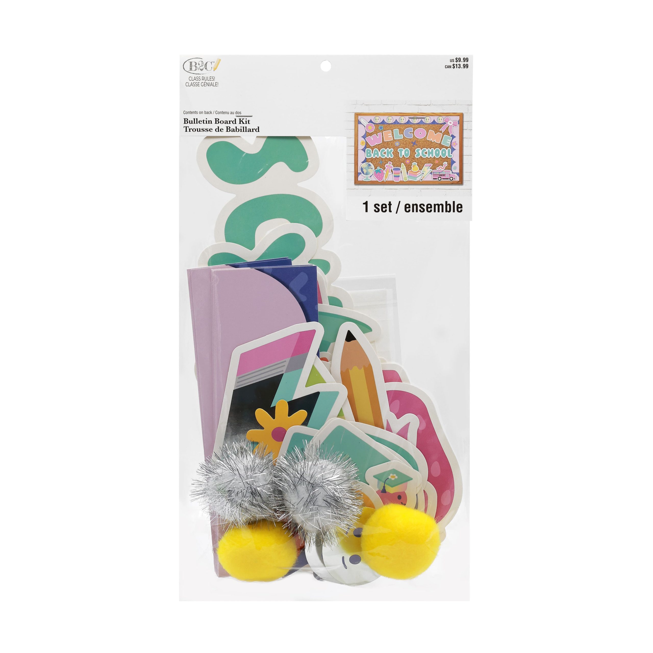 Class Rules! Welcome Back to School Bulletin Board Kit by B2C™ - Image 2