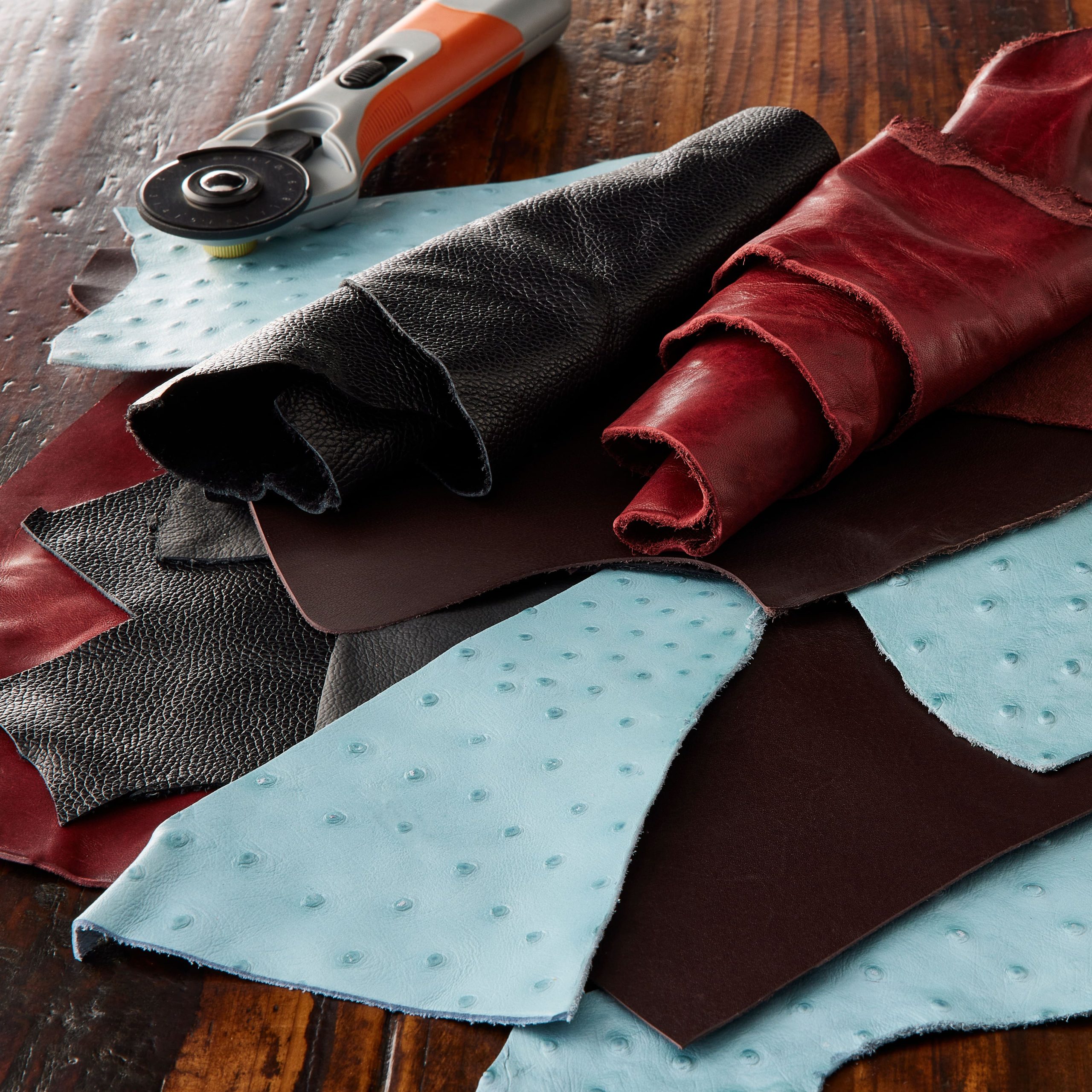 Premium Leather Remnants by ArtMinds™ - Image 2