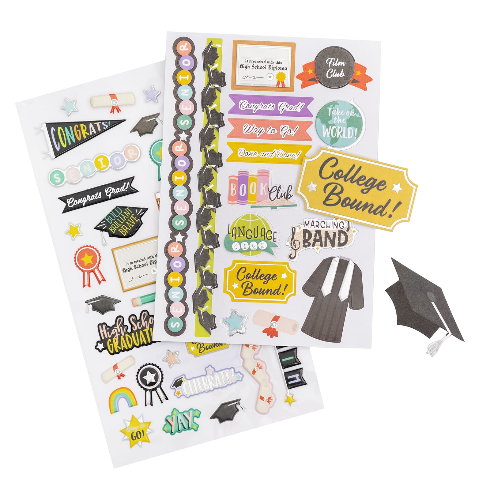 High School Graduation Sticker Flip Pack by Recollections™ - Image 2