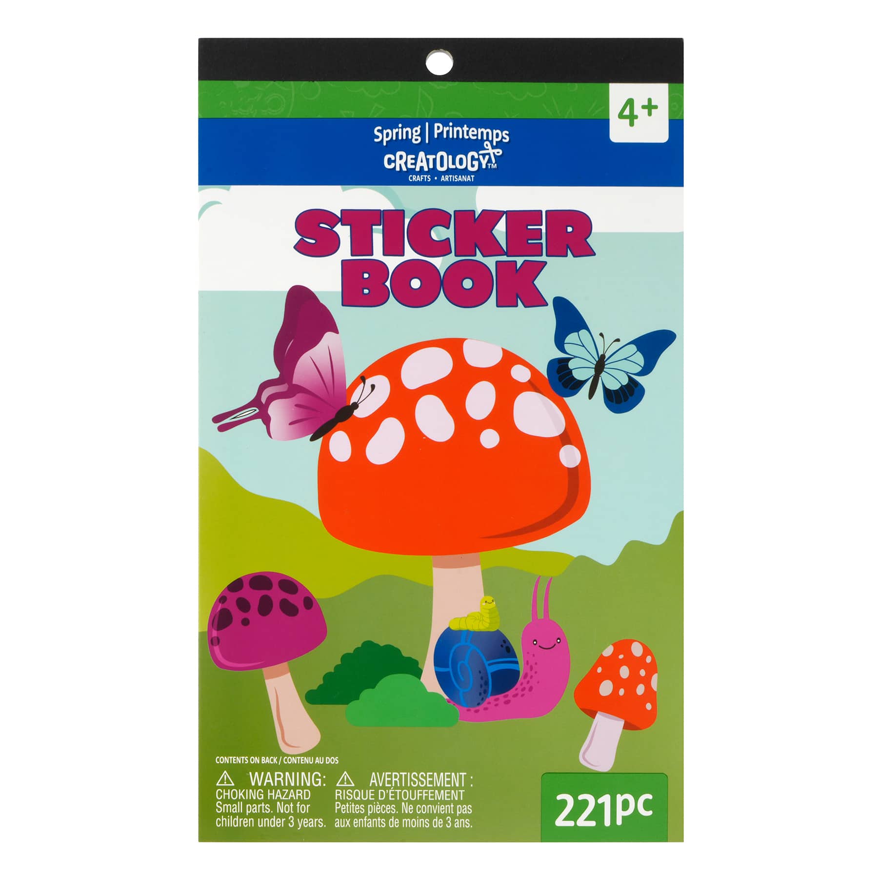 Spring Mushroom Sticker Book by Creatology™