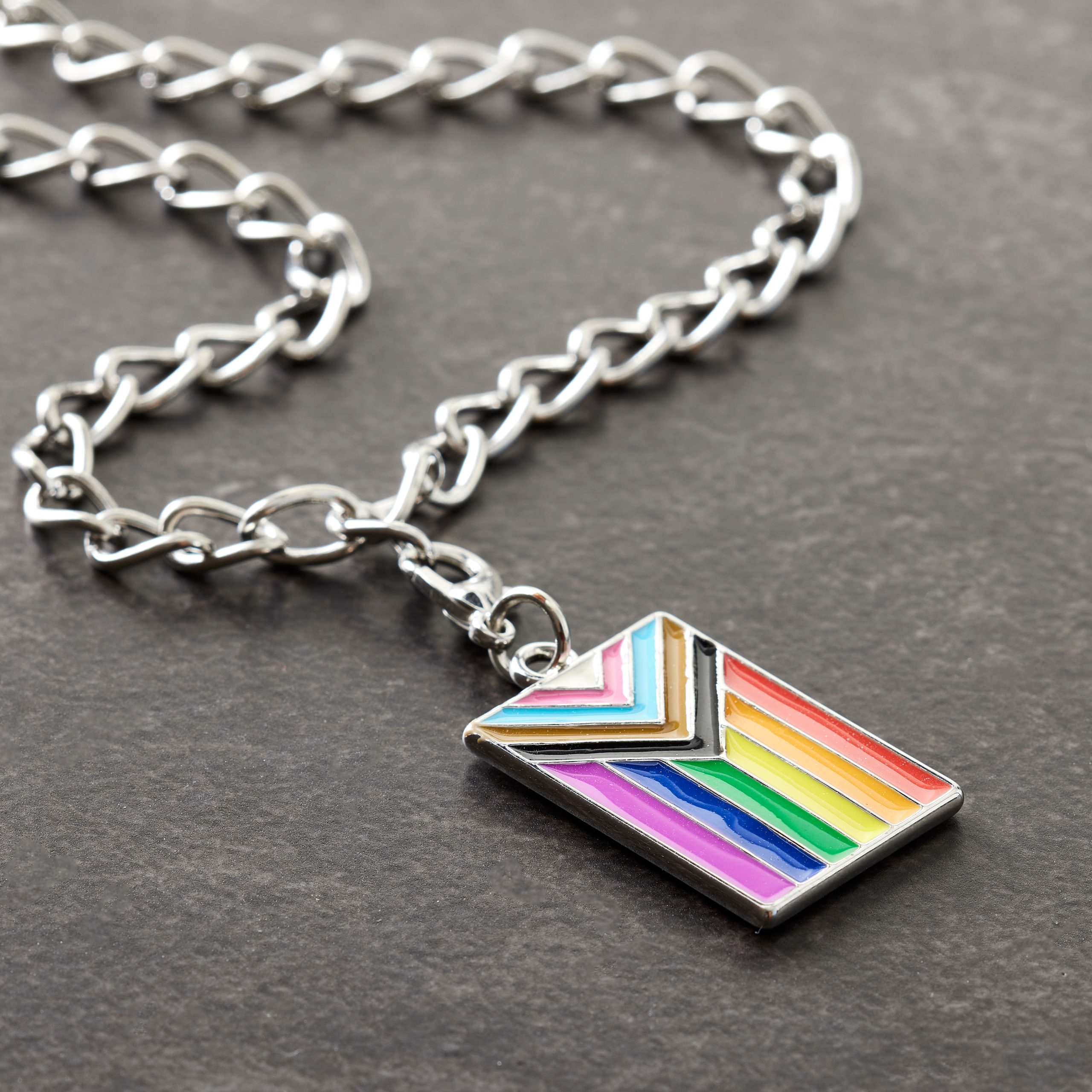 Progress Pride Flag Charm by Bead Landing™ - Image 2