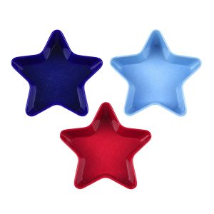 Red, White & Blue Melamine Star Bowls Set by Celebrate It™