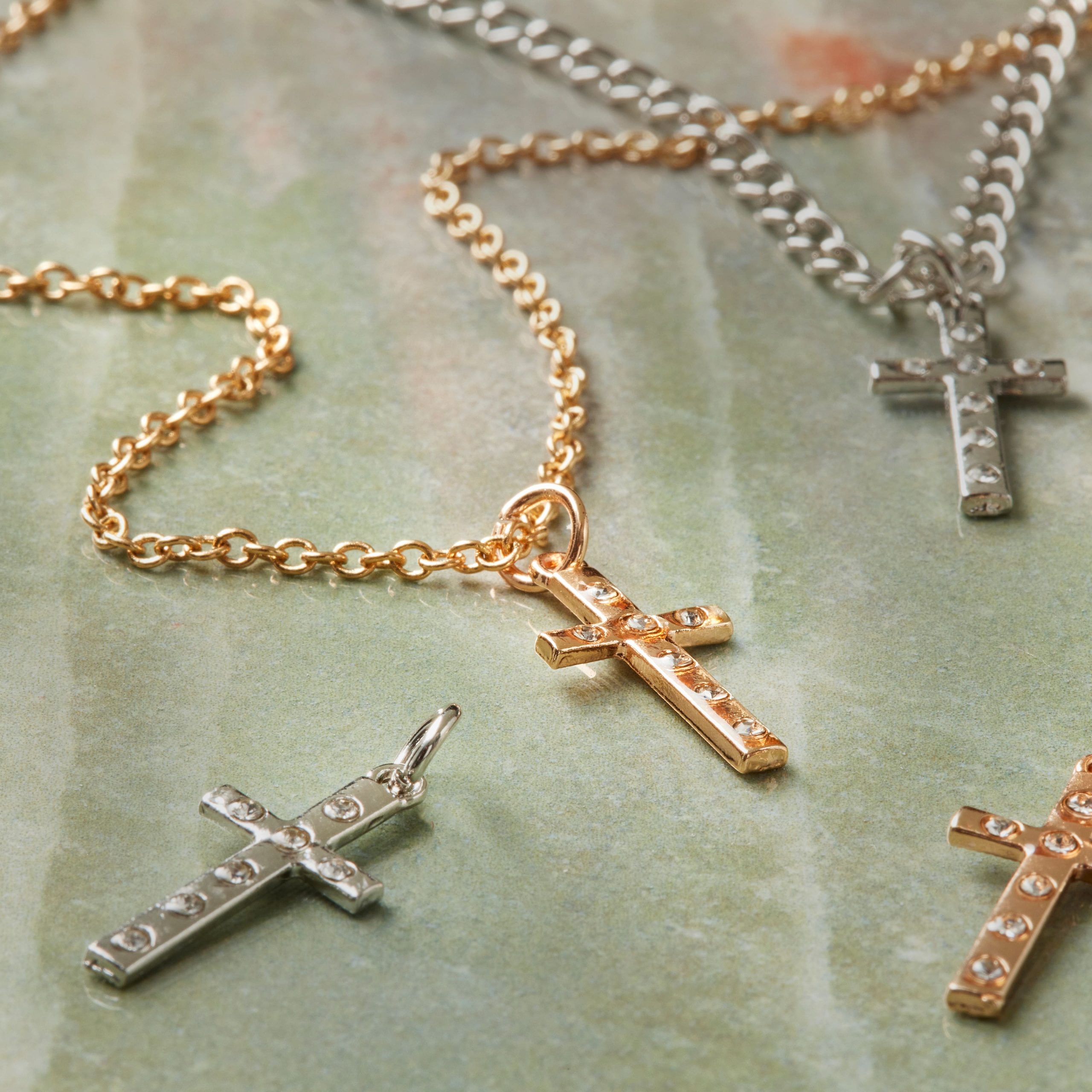 Bling Cross Charm Set by Bead Landing™ - Image 2