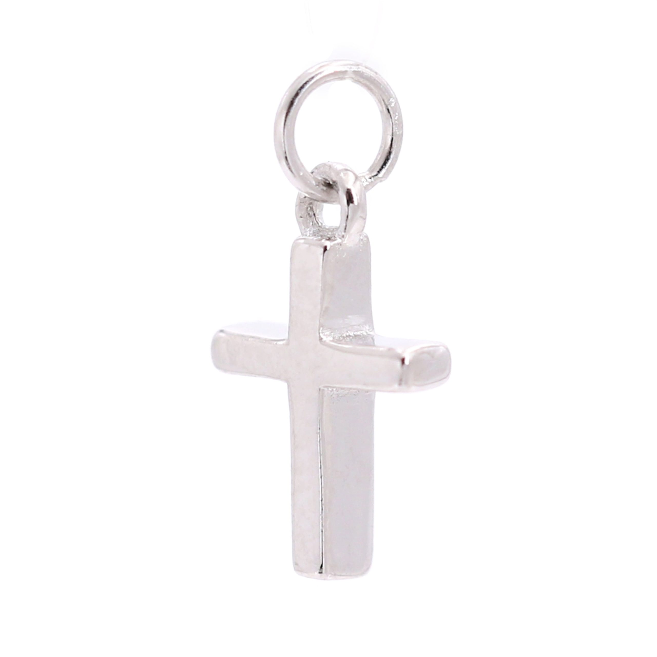 Sterling Silver Cross Icon Charm by Bead Landing™ - Image 3