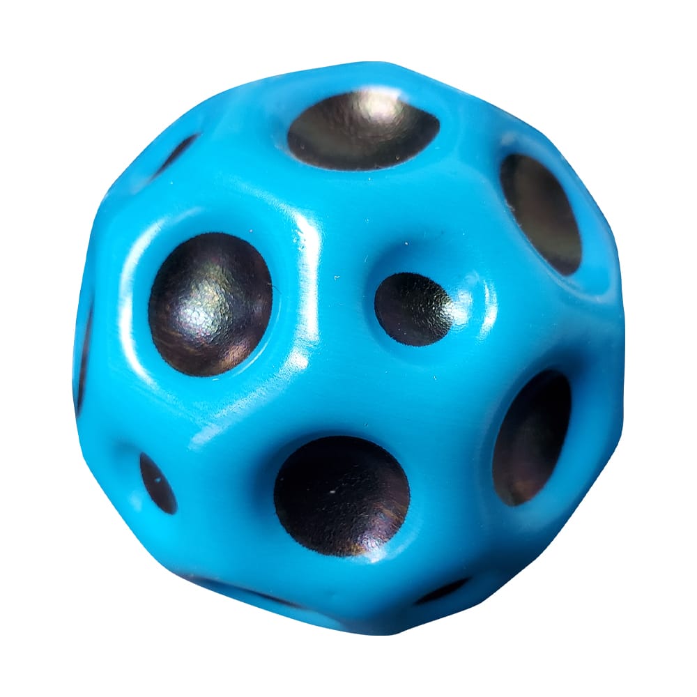 Assorted 2.5" High Bounce Crater Ball, 1pc.