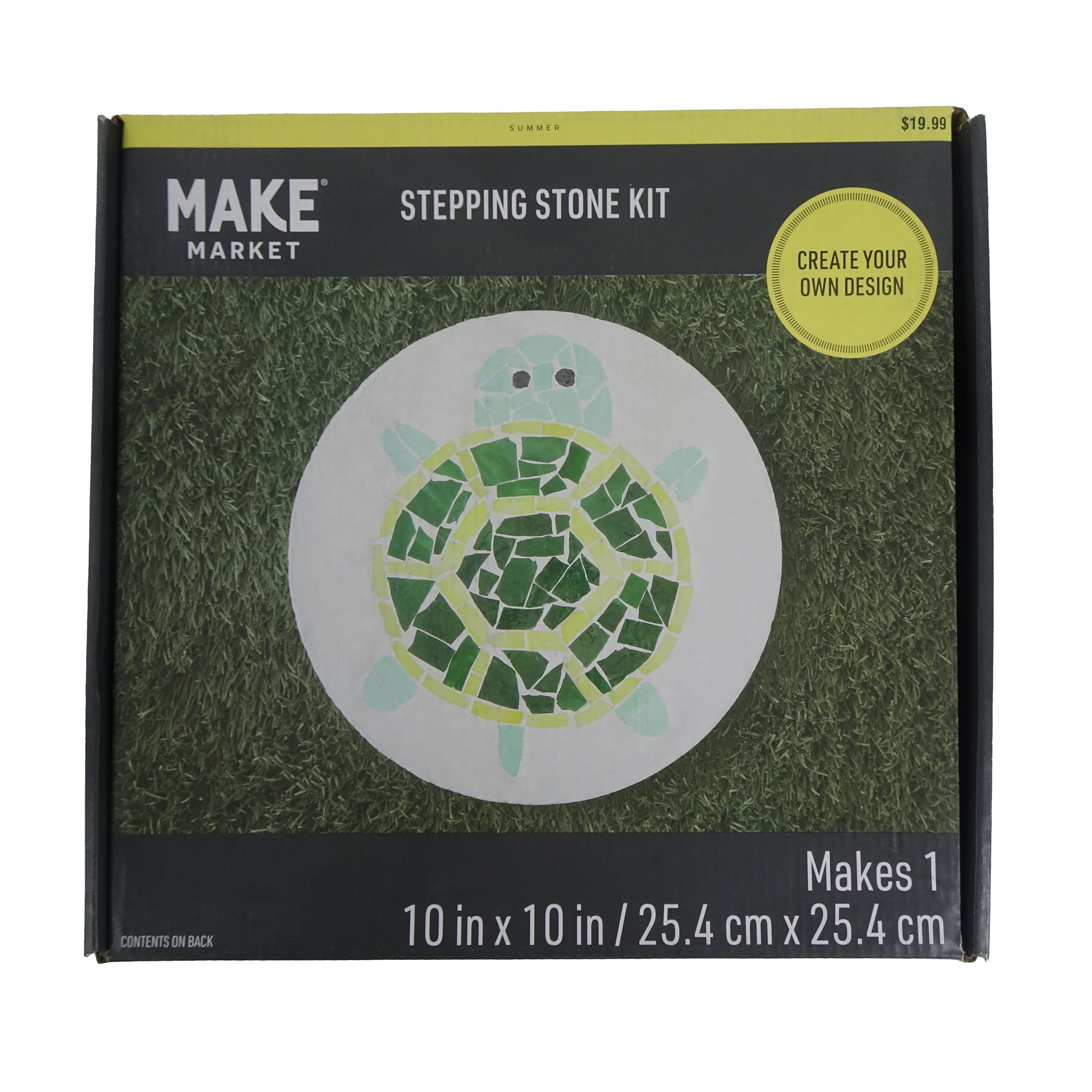 10" Turtle Stepping Stone Kit by Make Market® - Image 3