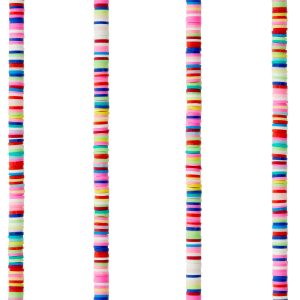 Bright Heishi Polymer Clay Beads, 6mm by Bead Landing™