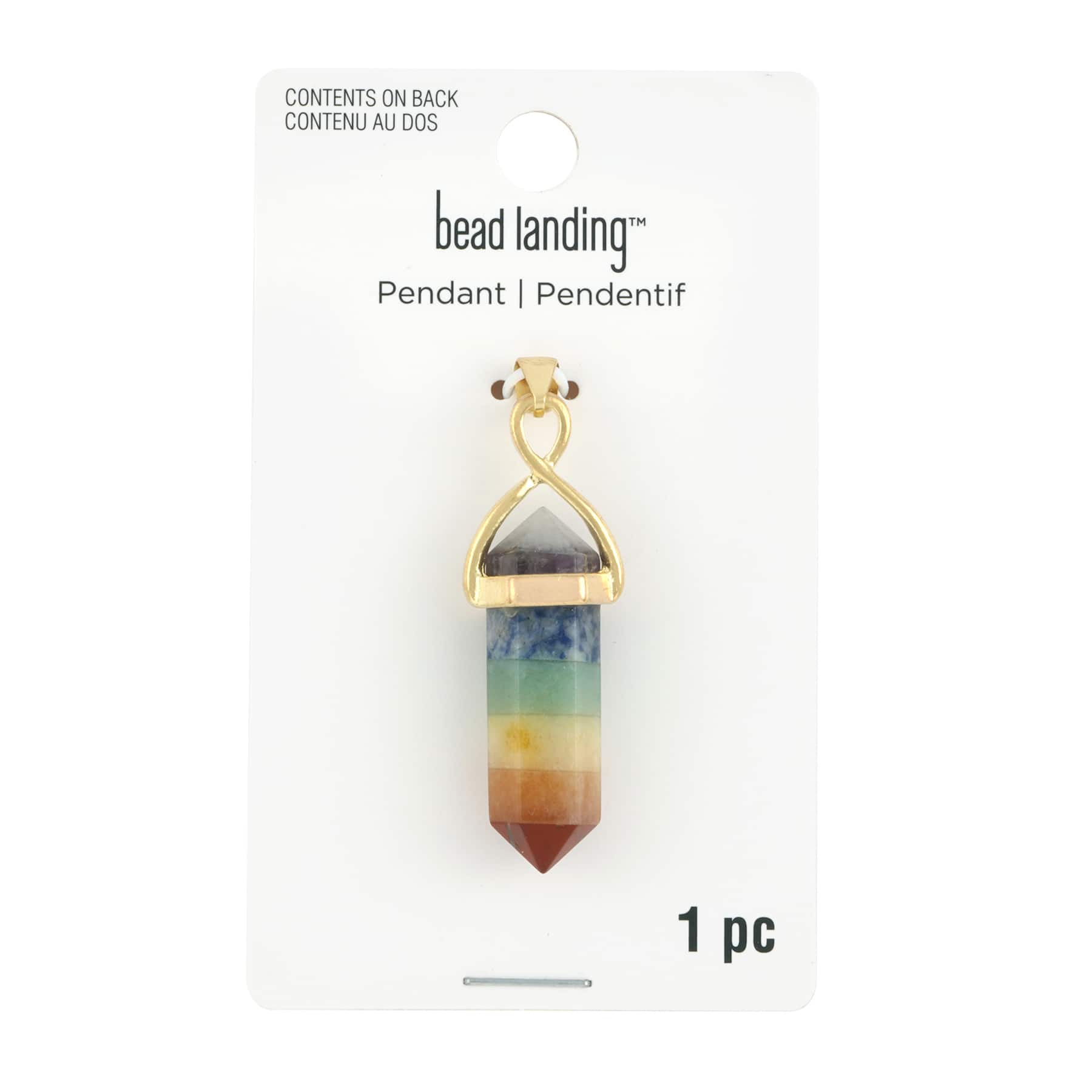 Chakra Prism Pendant by Bead Landing™ - Image 3