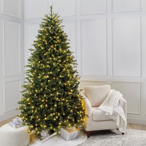 7.5ft. Pre-Lit Melody Spruce Artificial Christmas Tree, Music Sync Color Changing Mini LED Lights by Ashland®
