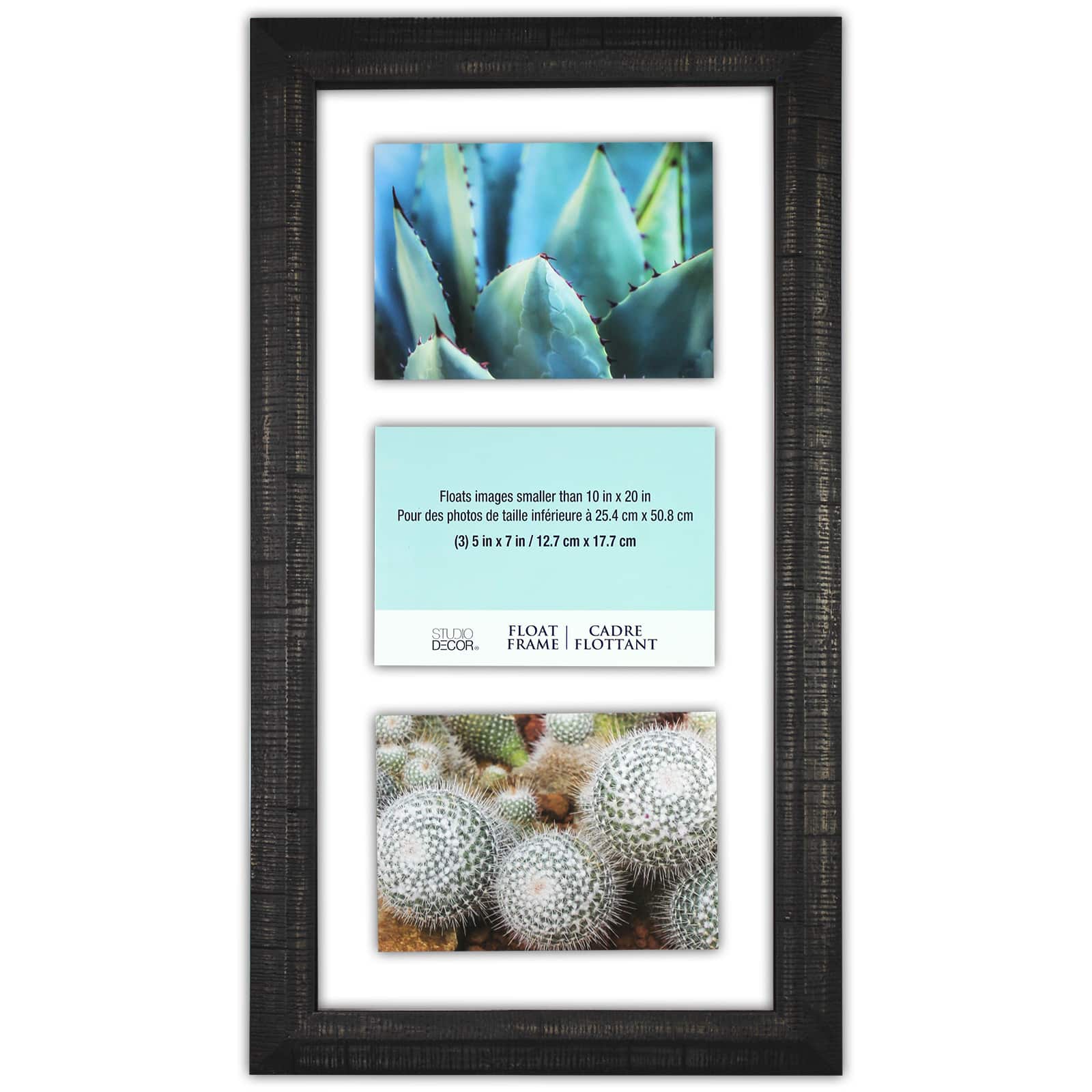Black 10" x 20" Float Frame by Studio Décor®