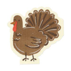 Turkey Shape Beverage Napkins, 20ct. by Celebrate It™