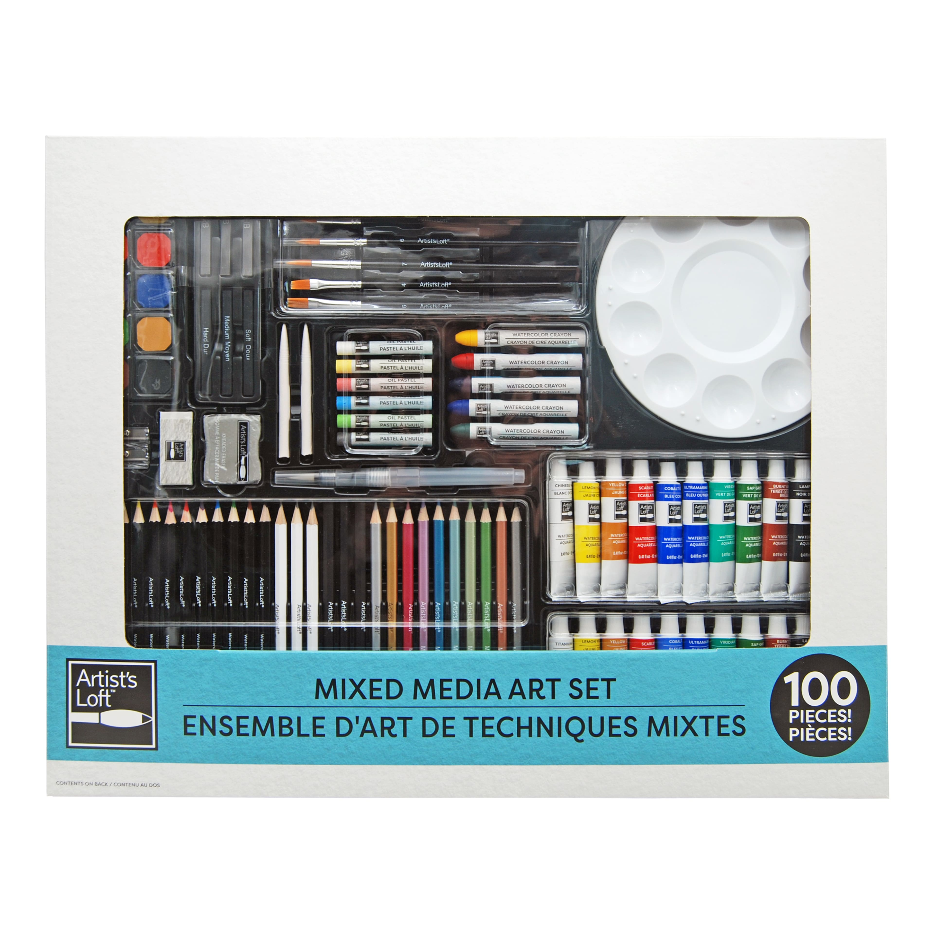 100 Piece Mixed Media Art Set by Artist's Loft™