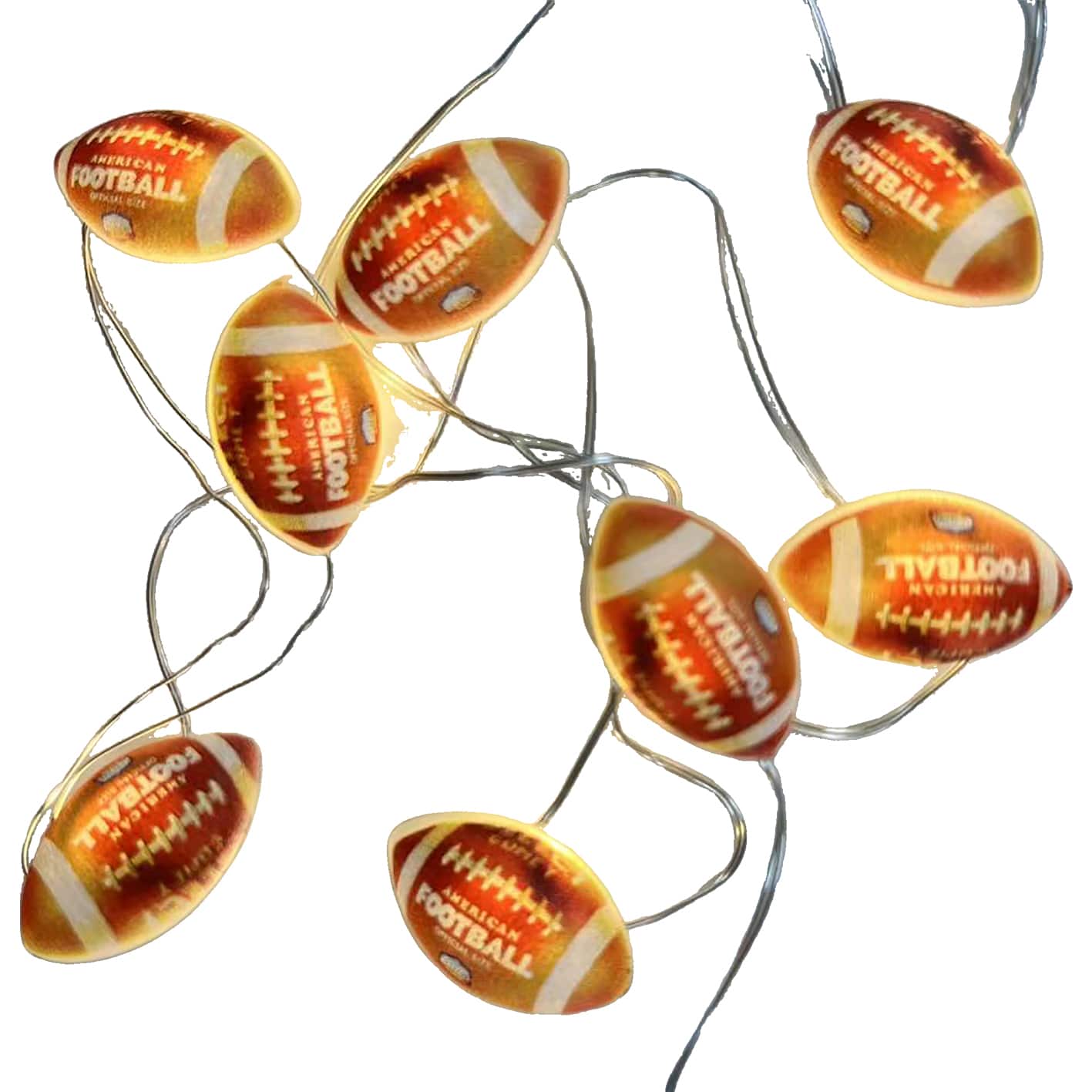 5.6ft. Football LED String Crafting Lights by Celebrate It™