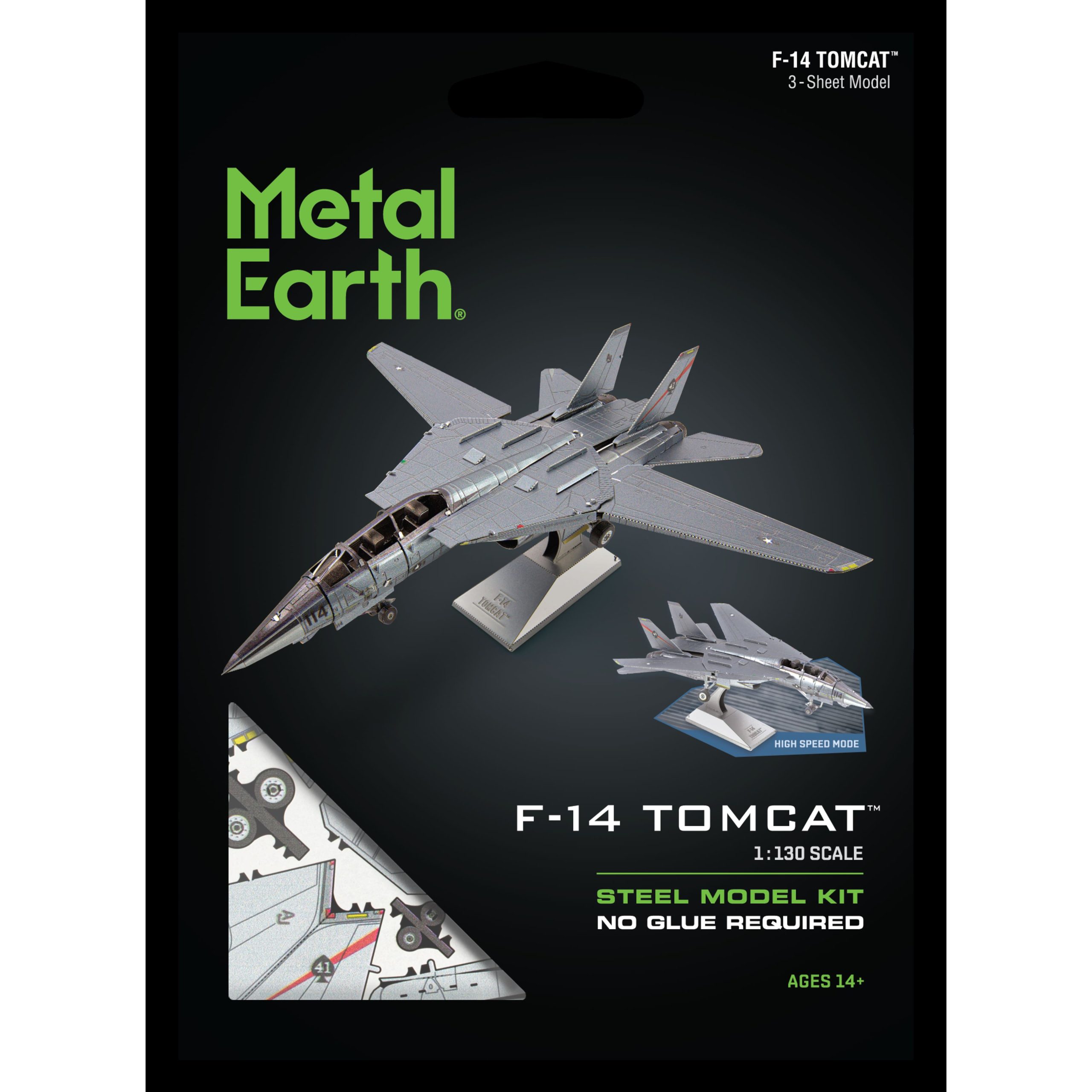 Metal Earth® F-14 Tomcat™ Steel Model Kit - Image 2