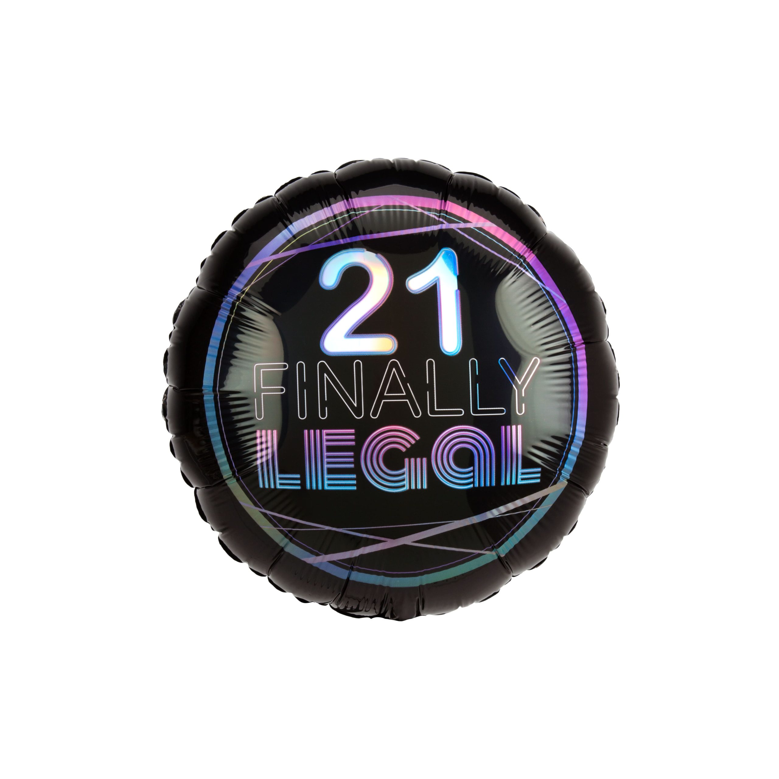 18" 21 Finally Legal Balloon